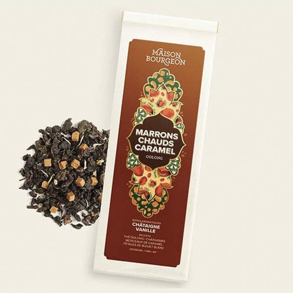 Thé marrons chauds caramel
